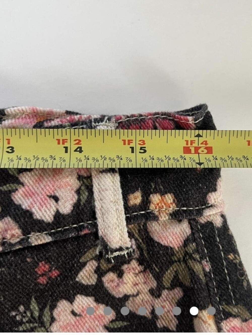 POL Black Floral Joggers with Pink & Yellow Accents - Picture 3 of 5